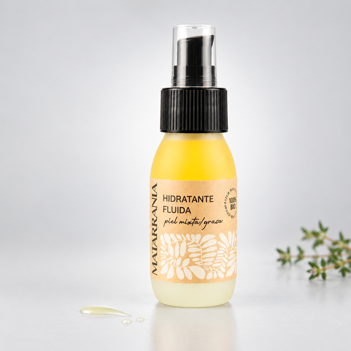 Matarrania Fluido Hidratante Piel Mixta-Grasa Bio 60ml
