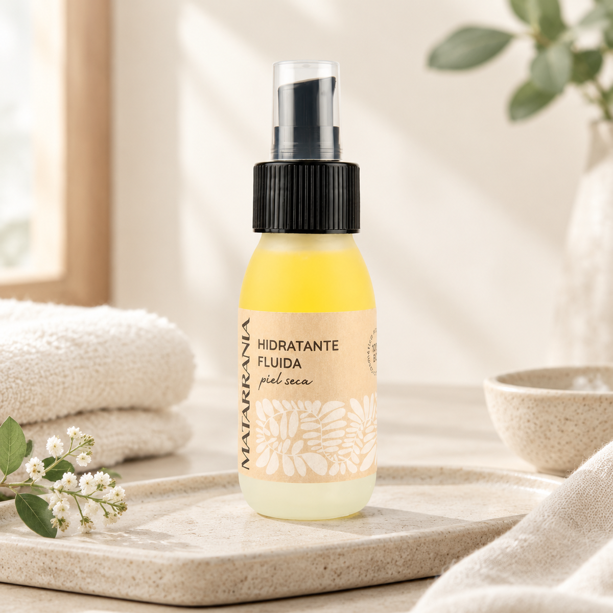 Matarrania Fluido Hidratante Piel Seca Bio 60ml