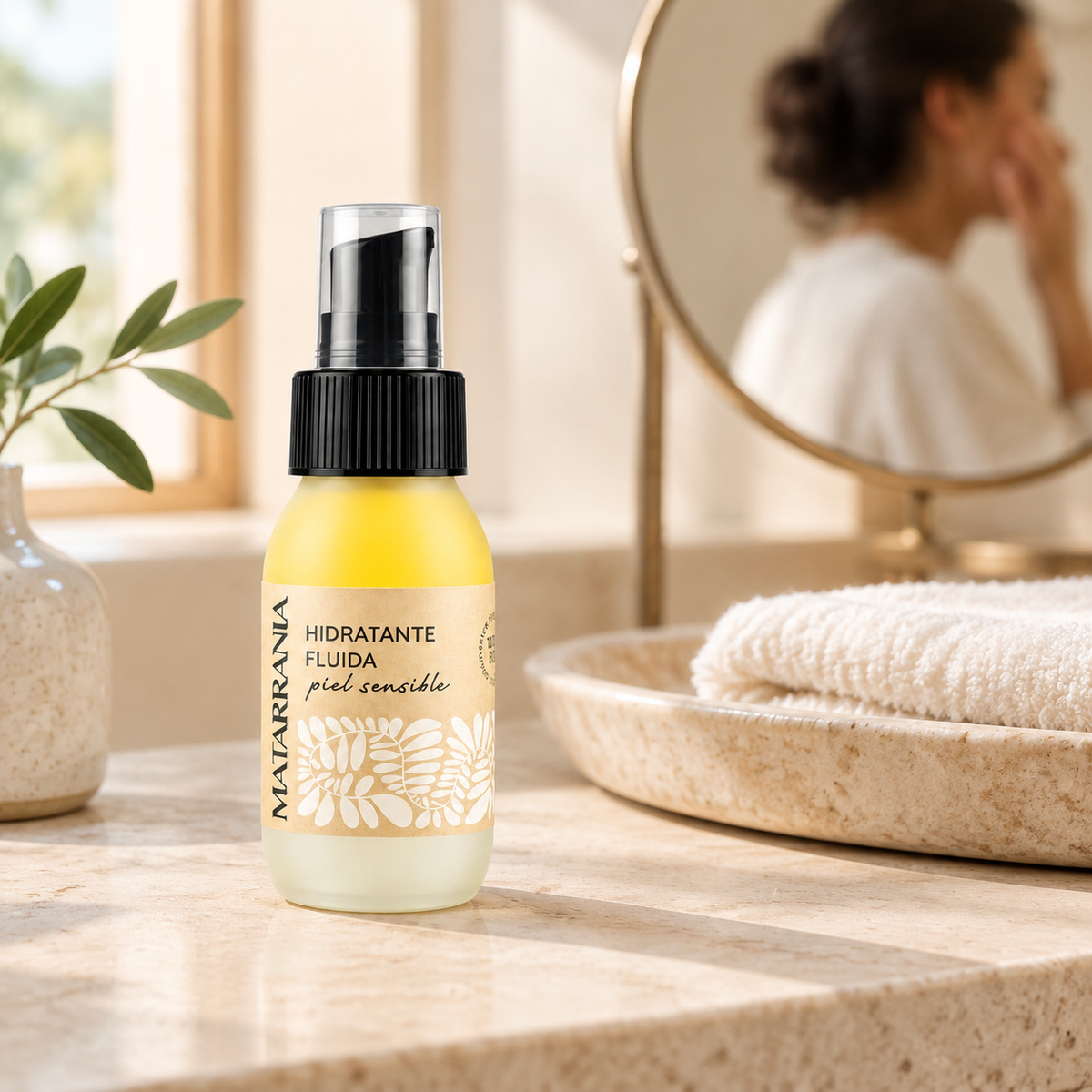 Matarrania Fluido Hidratante Piel Sensible Bio 60ml