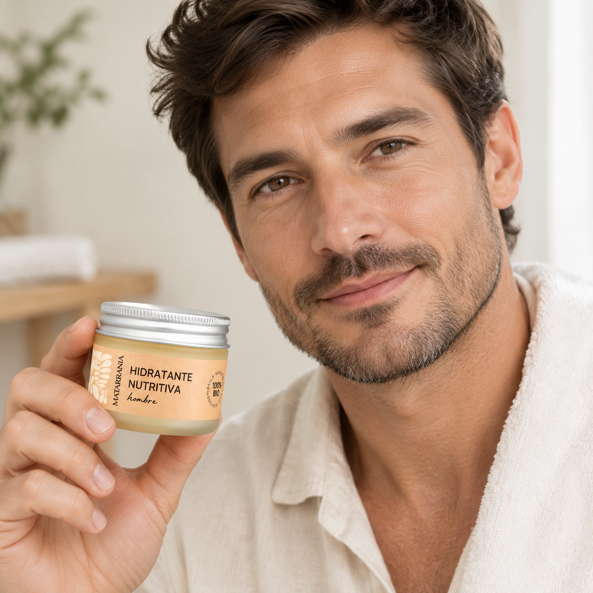 Matarrania Hidratante Nutritiva Hombre 100% Bio 30ml