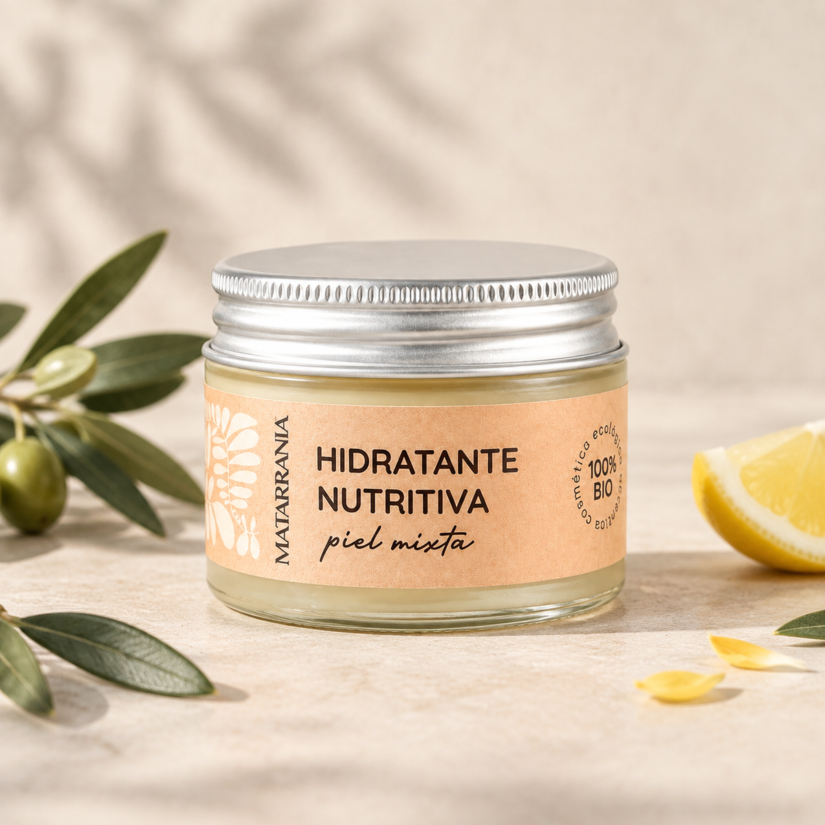 Matarrania Hidratante Nutritiva Piel Mixta 100% Bio 30ml