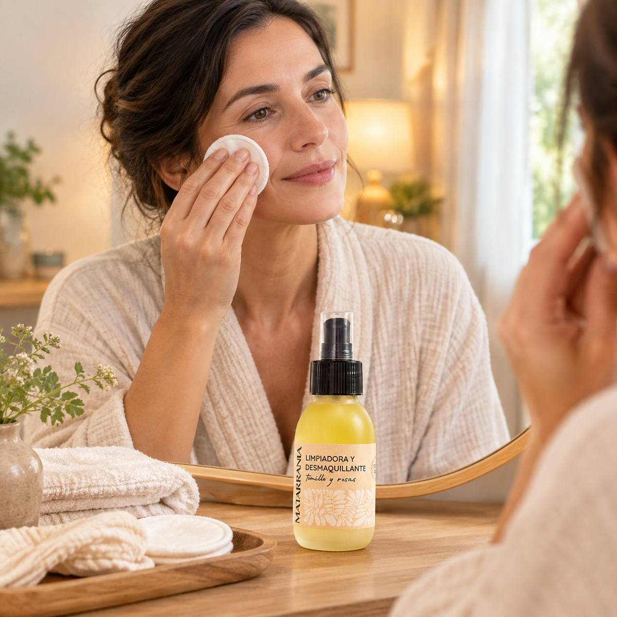 Matarrania Loción Limpiadora y Desmaquillante 100% Bio 100ml - MATARRANIA - cosmética natural