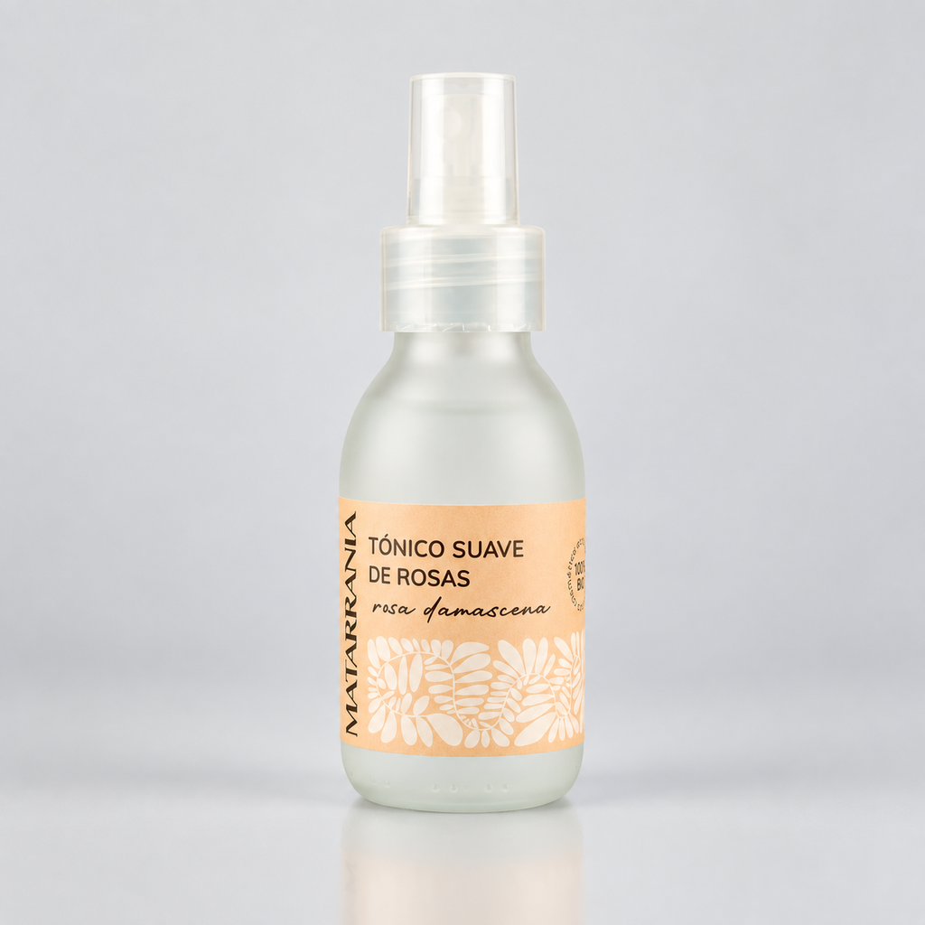 Matarrania Tónico Facial Suave de Rosas 100% Bio 100ml