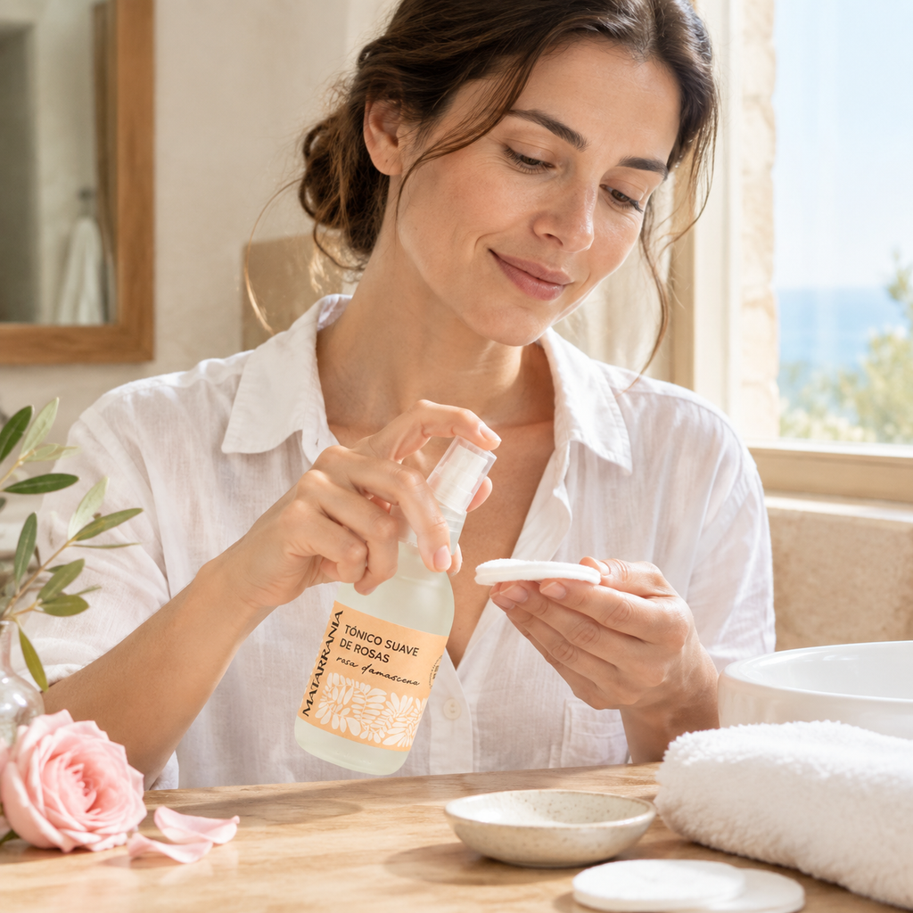 Matarrania Tónico Facial Suave de Rosas 100% Bio 100ml