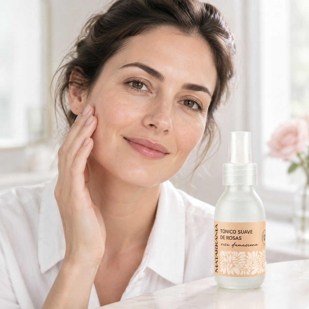 Matarrania Tónico Facial Suave de Rosas 100% Bio 100ml