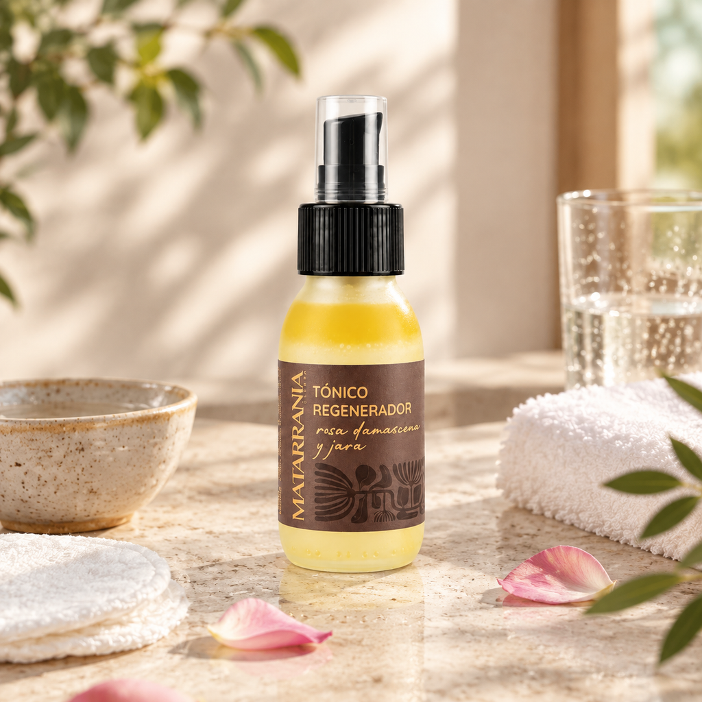 Matarrania Tónico Regenerador Piel Madura 100% Bio 100ml