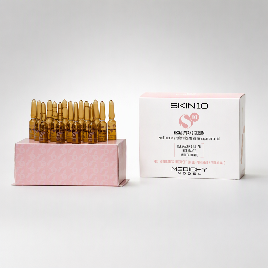 Medichy Model Skin 10 Hexaglycans Sérum Reafirmante y Redensificante 15amps