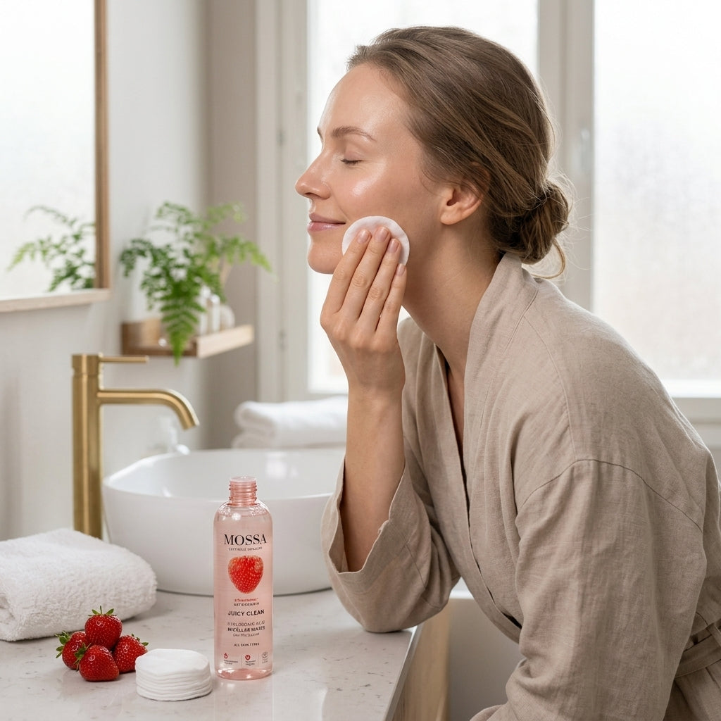 Mossa Agua Micelar 3 en 1 con Acido Hialuronico 200ml - MOSSA - cosmética natural