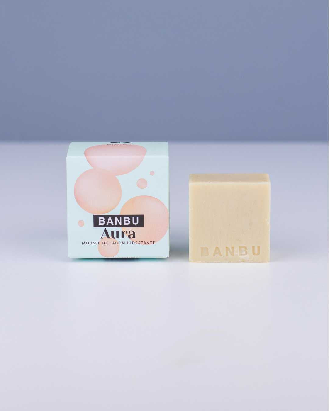 Banbu Limpiador Facial Sólido Piel Normal y Seca Aura 100g - BANBU - cosmética natural