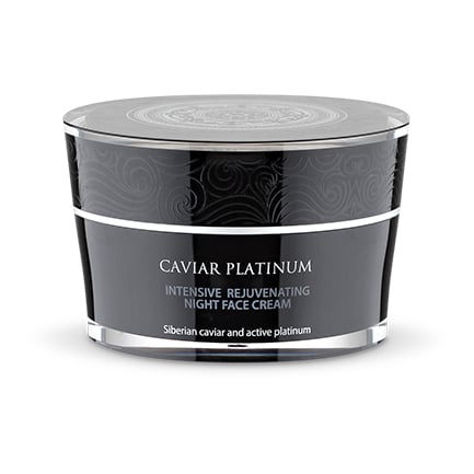 Natura Siberica CAVIAR PLATINUM Crema de Noche Rejuvenecedora Intensiva 50ml