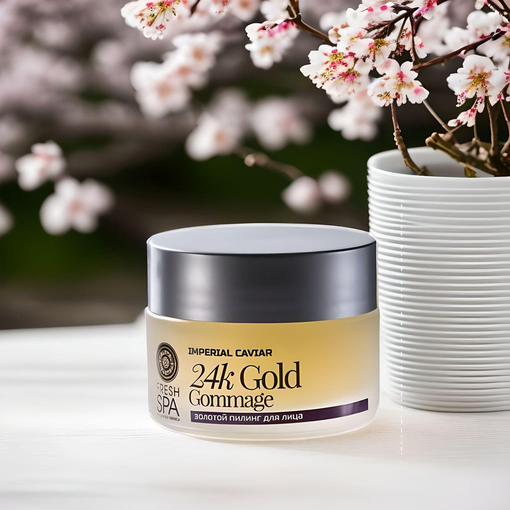 Natura Siberica IMPERIAL CAVIAR Peeling Facial de Oro Rejuvenecedor 50ml