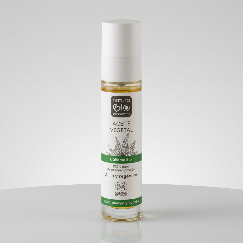 NaturaBIO Aceite Vegetal de Cáñamo Bio 50ml
