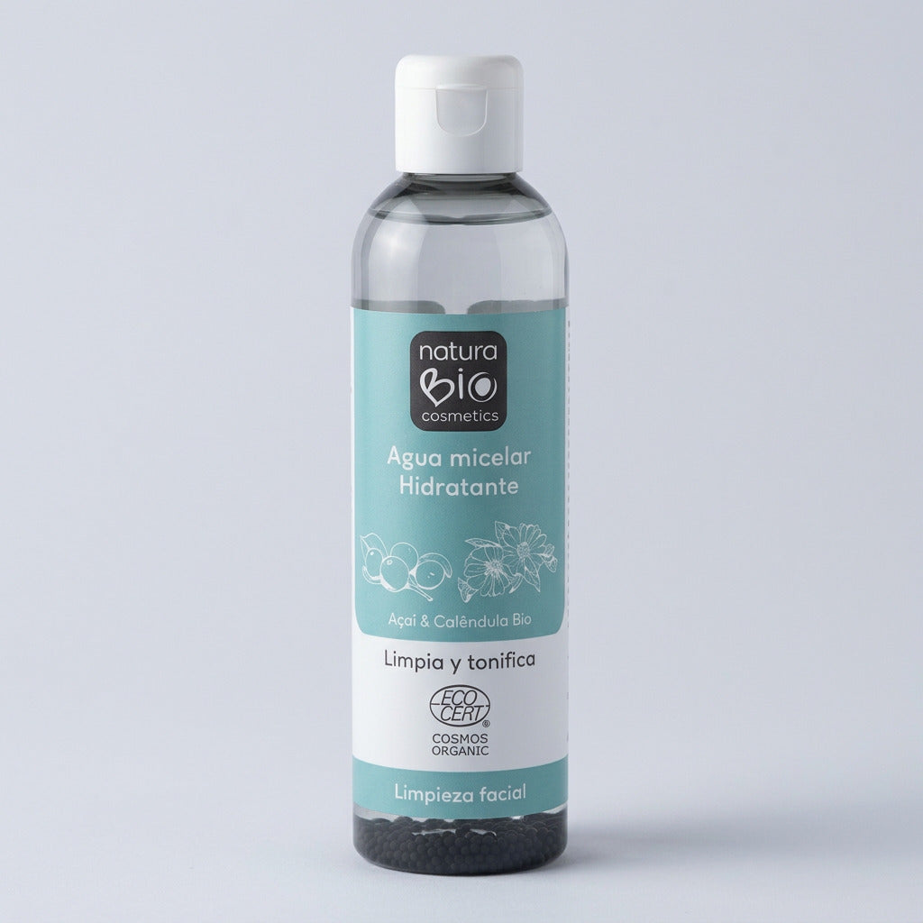 NaturaBIO Agua Micelar Hidratante Caléndula y Açaí 200ml