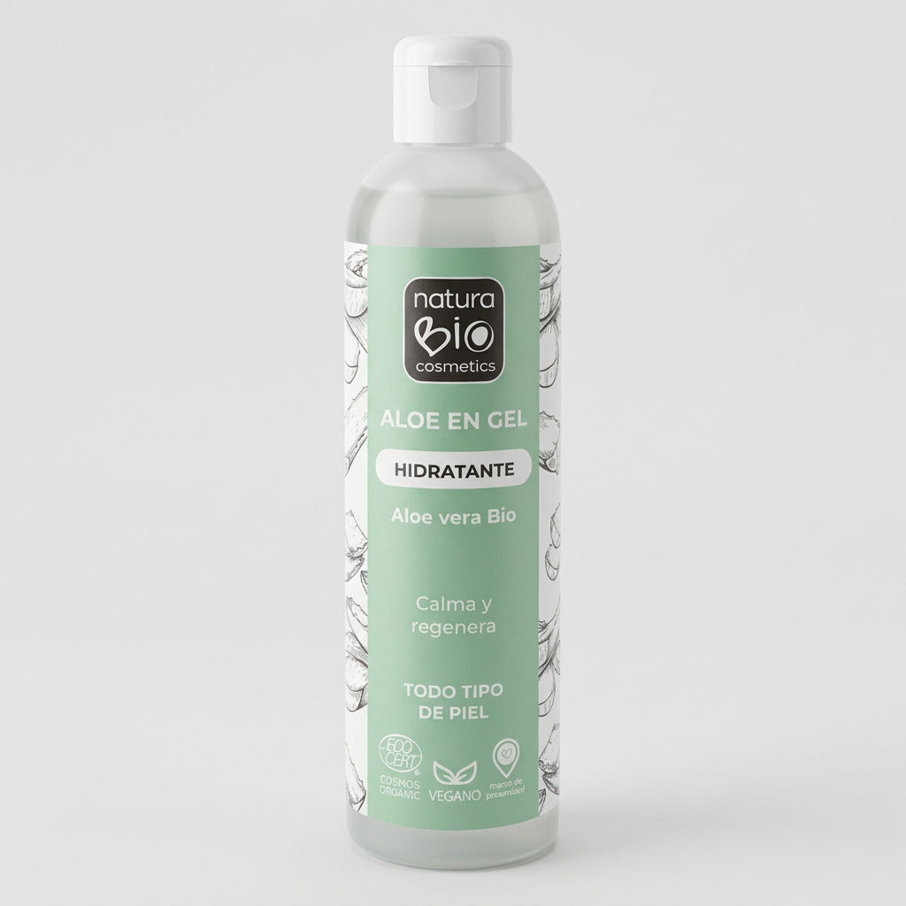 NaturaBIO Aloe Vera en Gel Hidratante 250ml