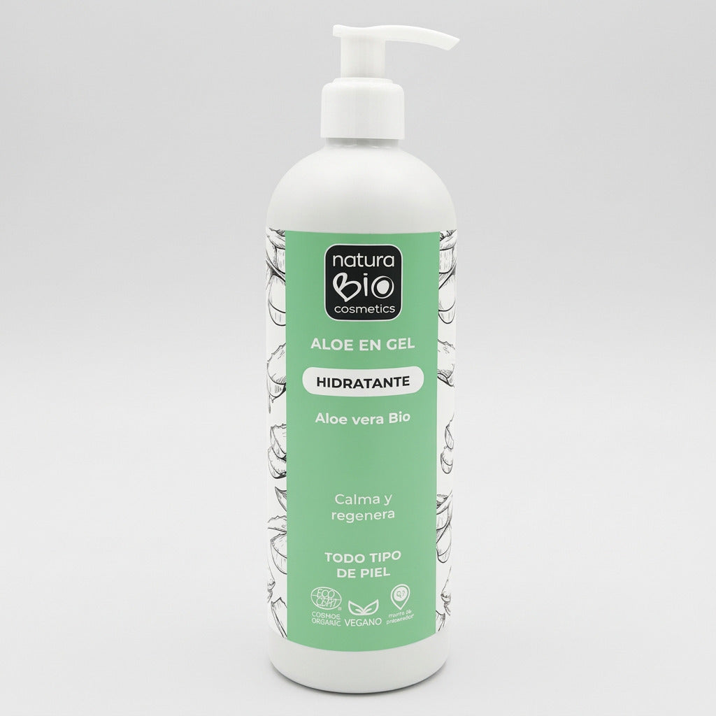 NaturaBIO Aloe Vera en Gel Hidratante 500ml