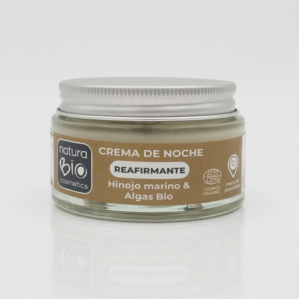 NaturaBIO Crema de Noche Reafirmante Hinojo Marino 50ml