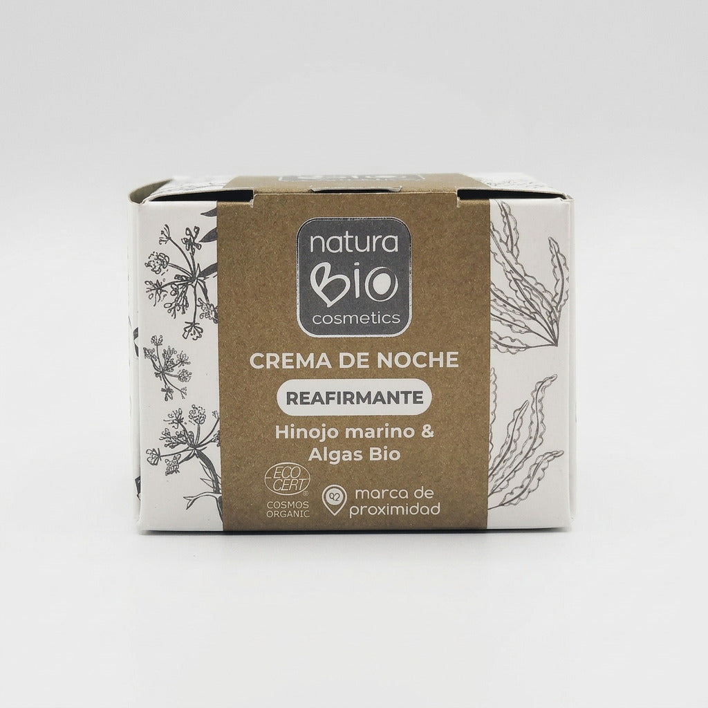 NaturaBIO Crema de Noche Reafirmante Hinojo Marino 50ml