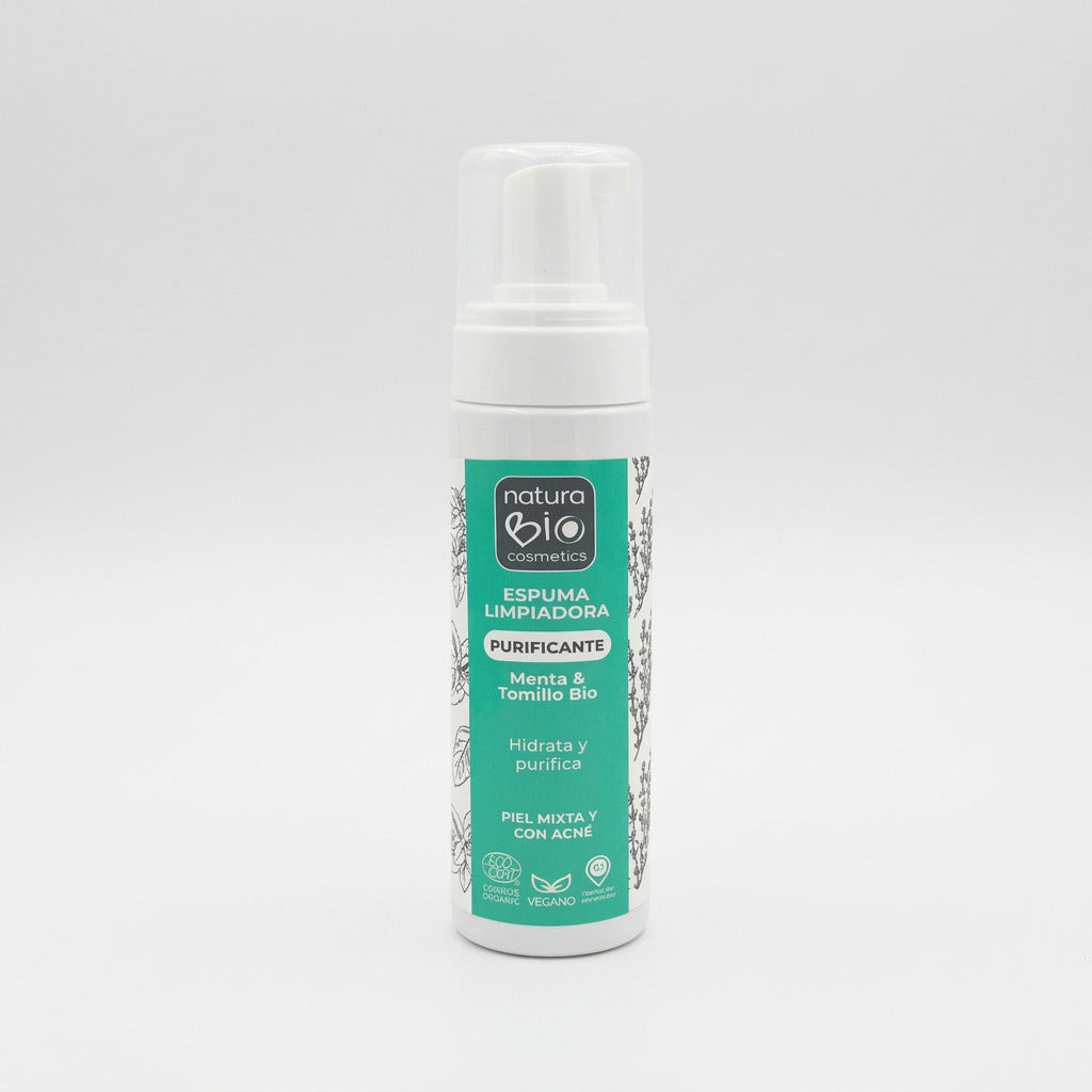 NaturaBIO Espuma Limpiadora Purificante 200ml