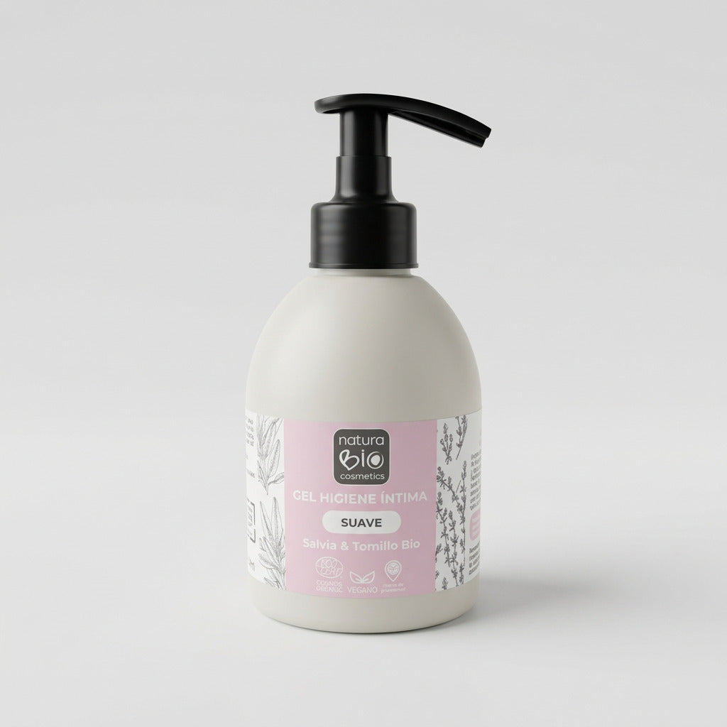 NaturaBIO Gel de Higiene Íntima Salvia y Tomillo 250ml