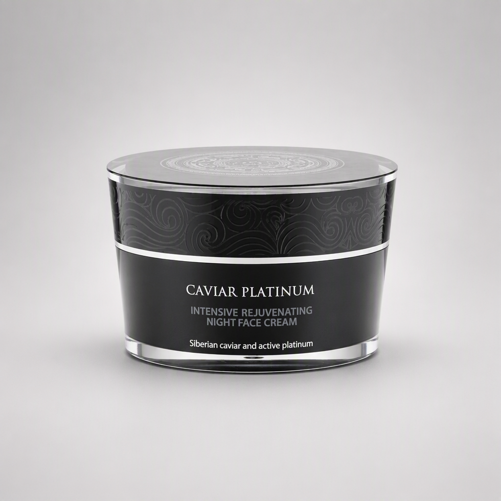 Natura Siberica CAVIAR PLATINUM Crema de Noche Rejuvenecedora Intensiva 50ml