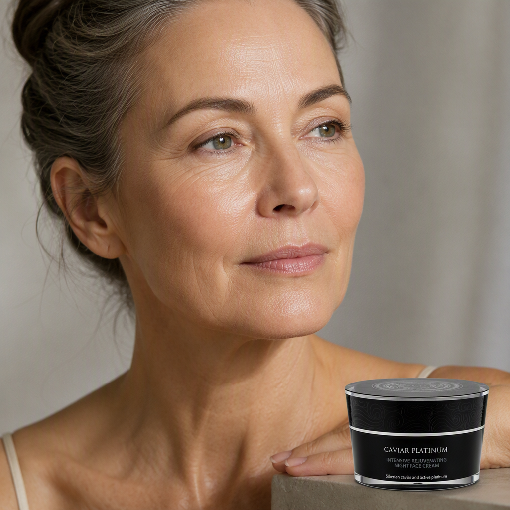 Natura Siberica CAVIAR PLATINUM Crema de Noche Rejuvenecedora Intensiva 50ml