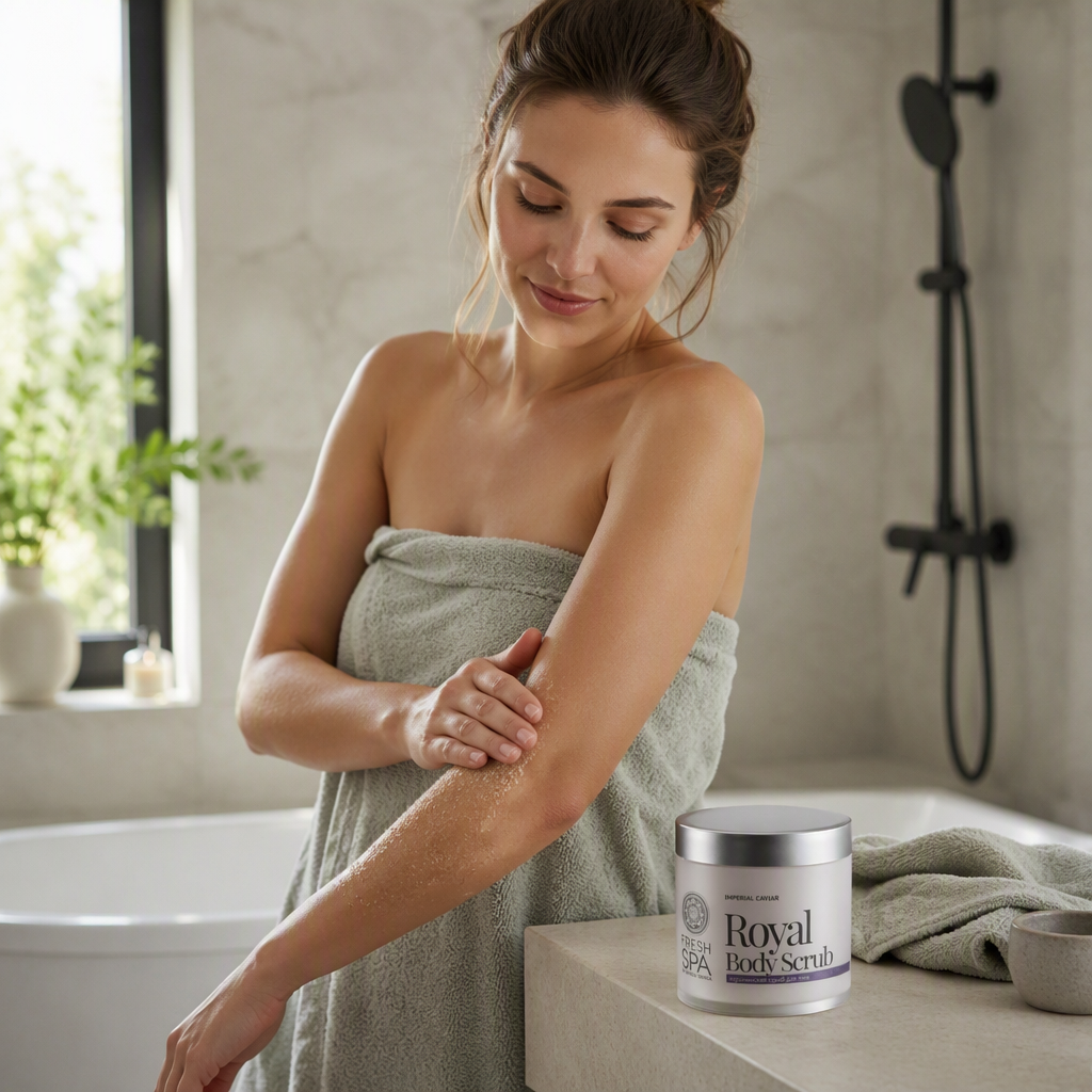 Natura Siberica Crema Exfoliante Corporal Royal Renovadora 400ml