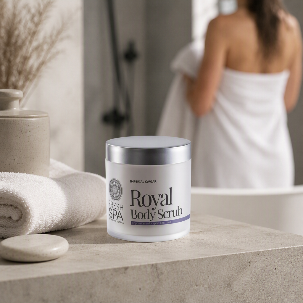 Natura Siberica Crema Exfoliante Corporal Royal Renovadora 400ml