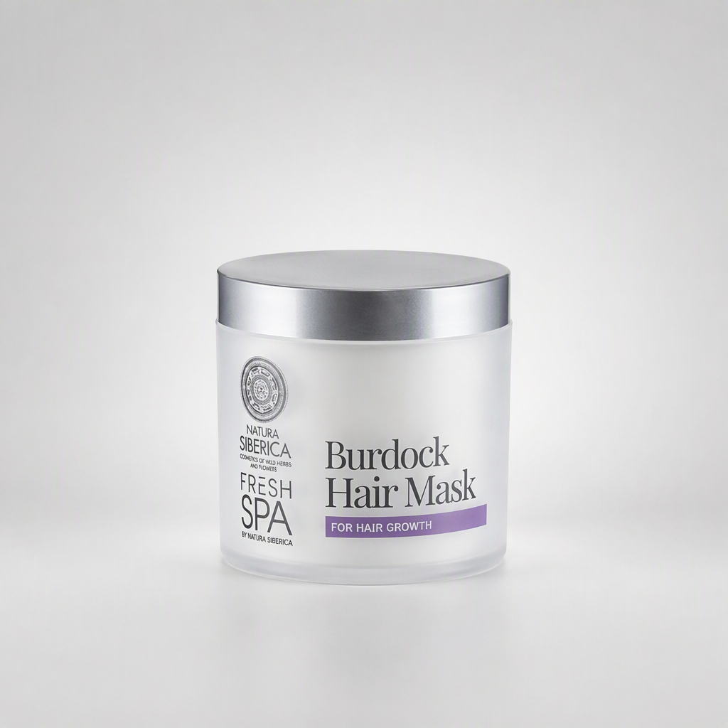 Natura Siberica FRESH SPA Mascarilla Capilar de Bardana para Crecimiento 400ml