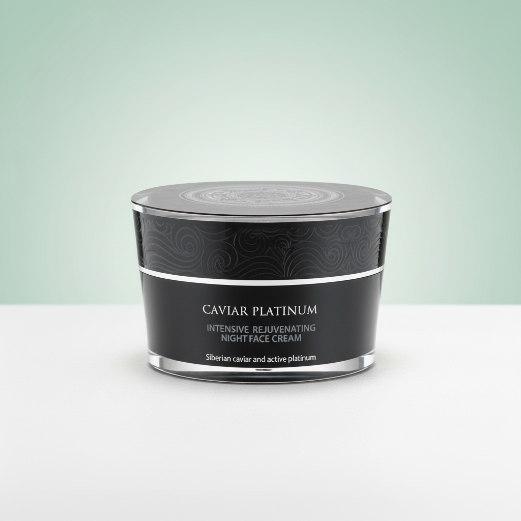 Natura Siberica CAVIAR PLATINUM Crema de Noche Rejuvenecedora Intensiva 50ml