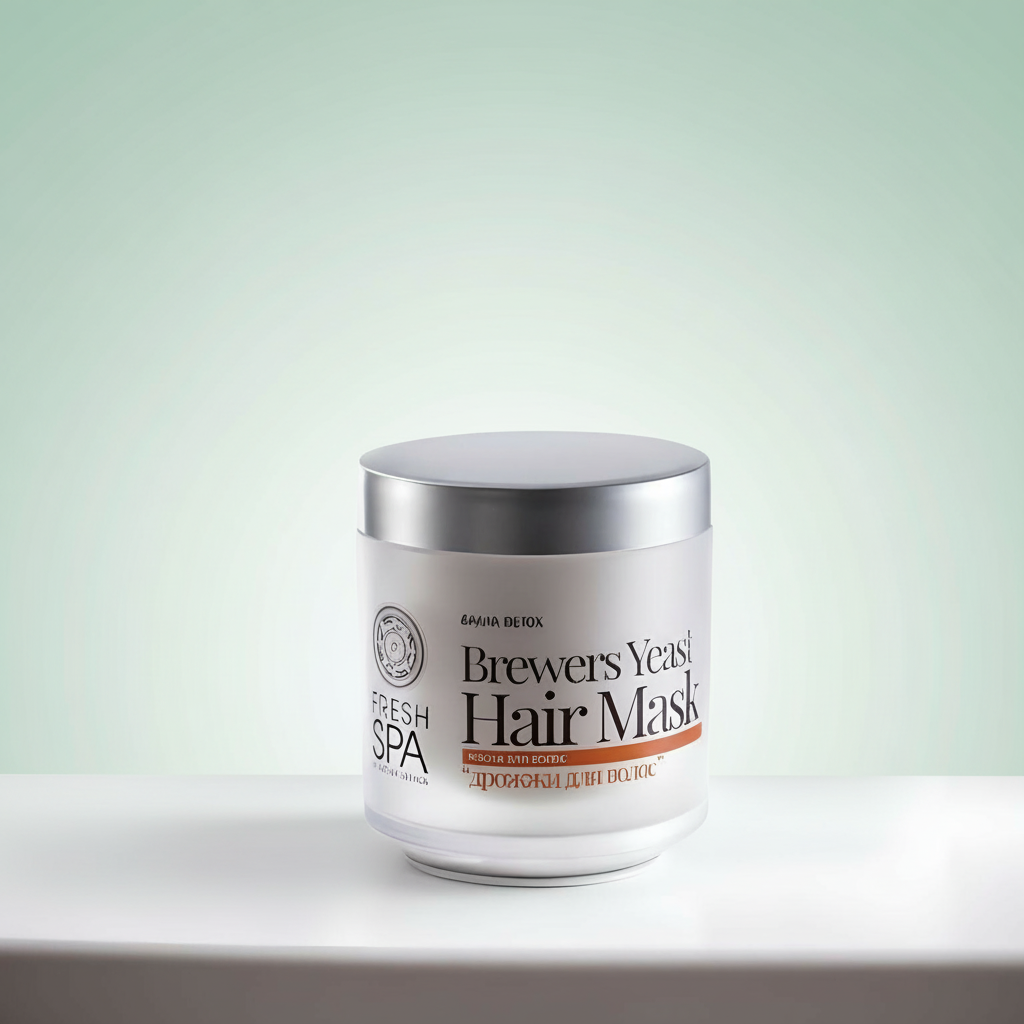 Natura Siberica FRESH SPA Mascarilla Capilar Fortificante de Levadura de Cerveza 400ml