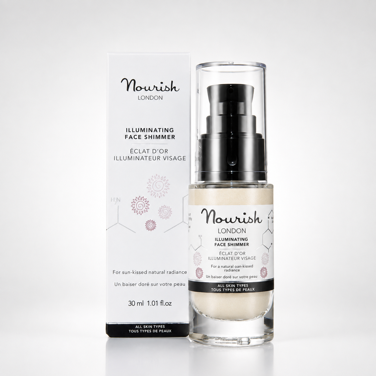 Nourish Crema Facial Satinada con Argán 30ml