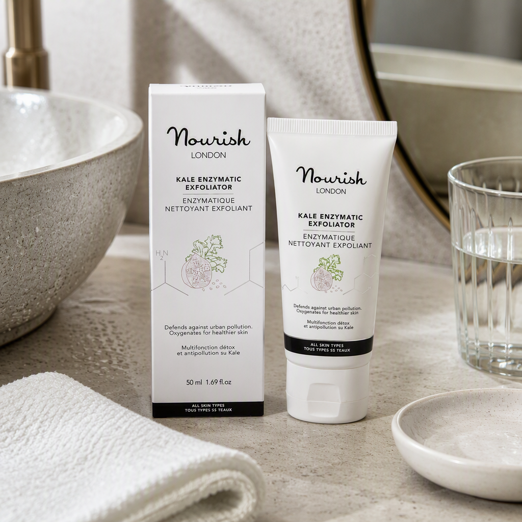 Nourish Limpiador Facial Exfoliante Enzimático Kale 50ml