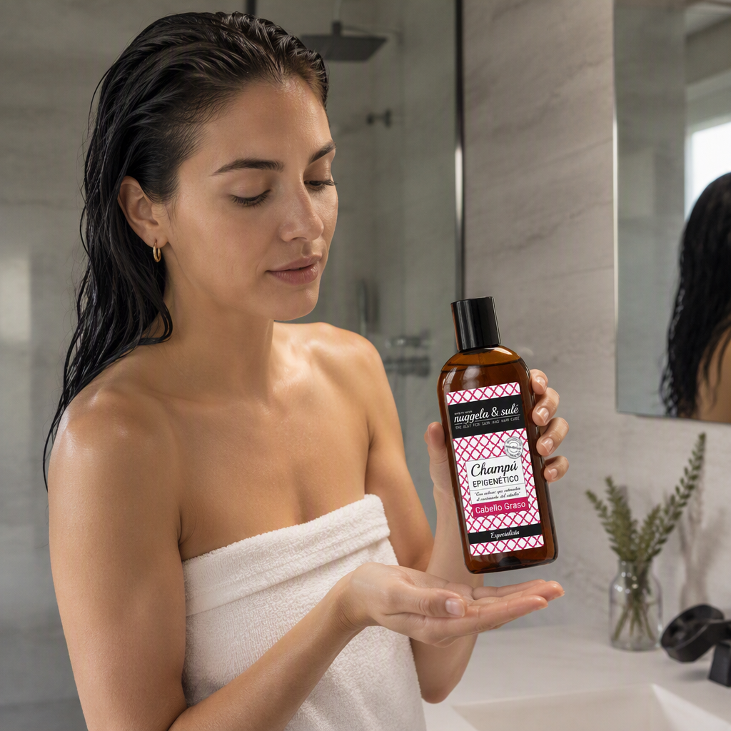 Nuggela & Sule Champú Epigenético para Cabello Graso 250 ml - NUGGELA SULE - cosmética natural