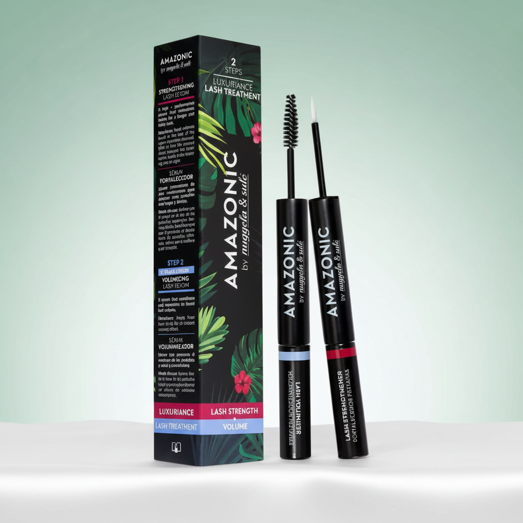 Nuggela & Sule Amazonic Serum Fortalecedor de Pestañas + Voluminizador 3ml+3ml