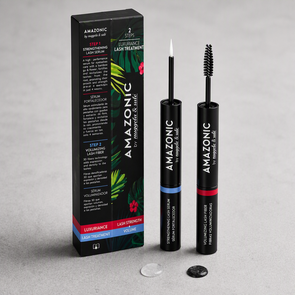 Nuggela & Sule Amazonic Serum Fortalecedor de Pestañas + Voluminizador 3ml+3ml - NUGGELA SULE - cosmética natural