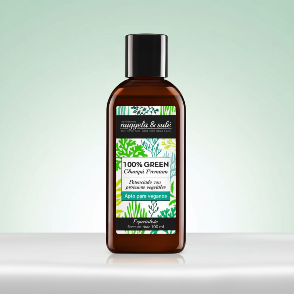 Nuggela & Sule Champu 100% Green Formato Viaje 100ml