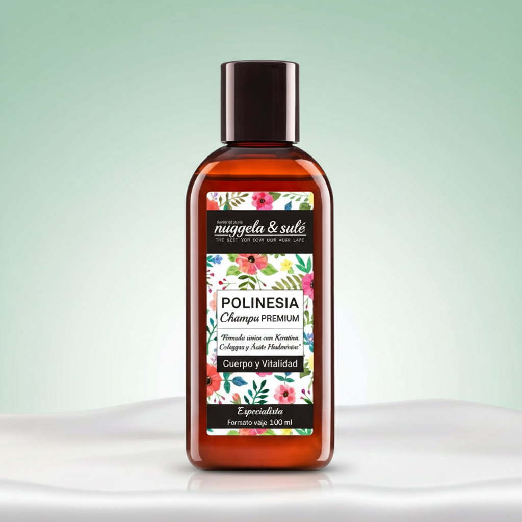 Nuggela & Sule Champú Polinesia Keratina 100ml