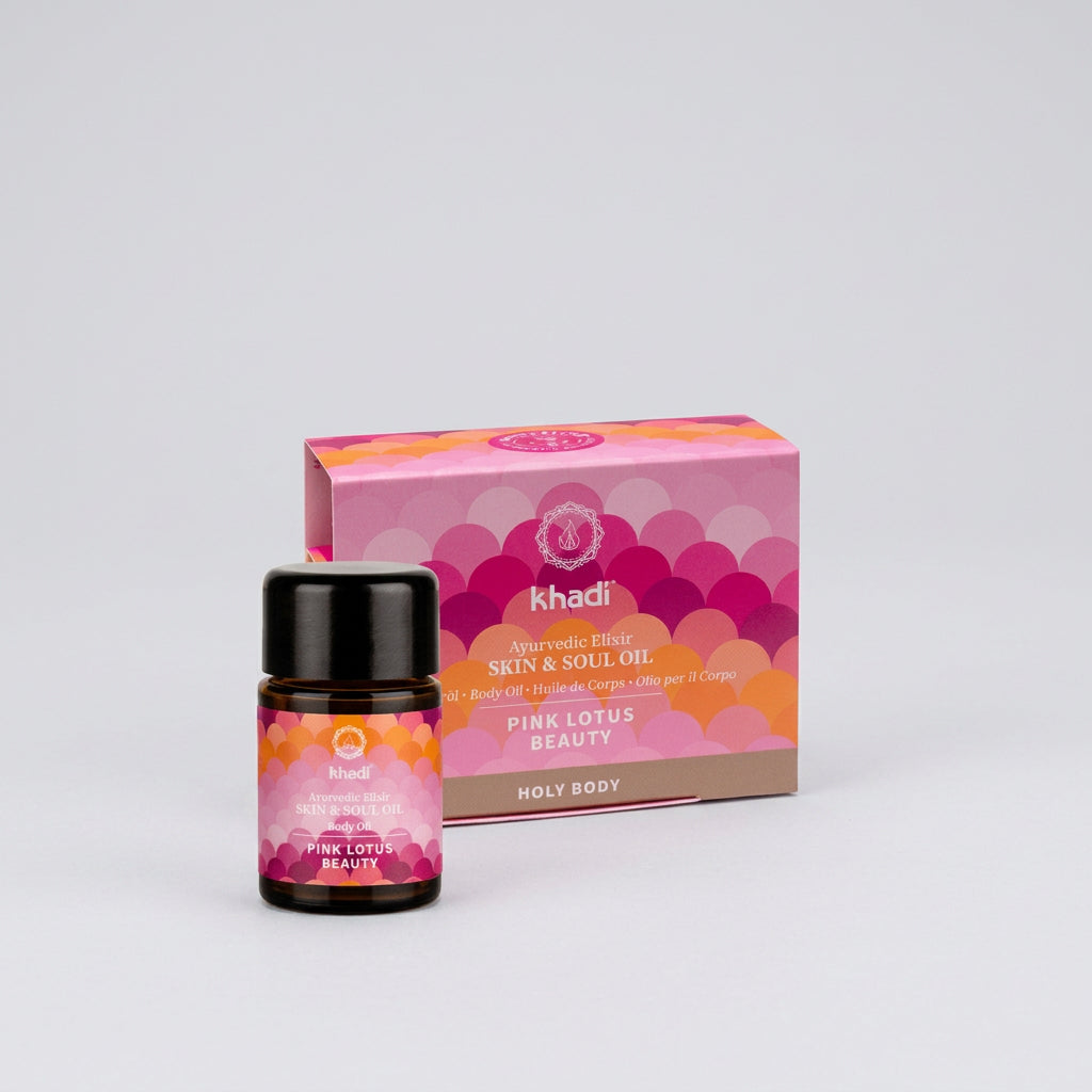 Khadi Aceite Corporal Pink Lotus Beauty 10ml - KHADI - cosmética