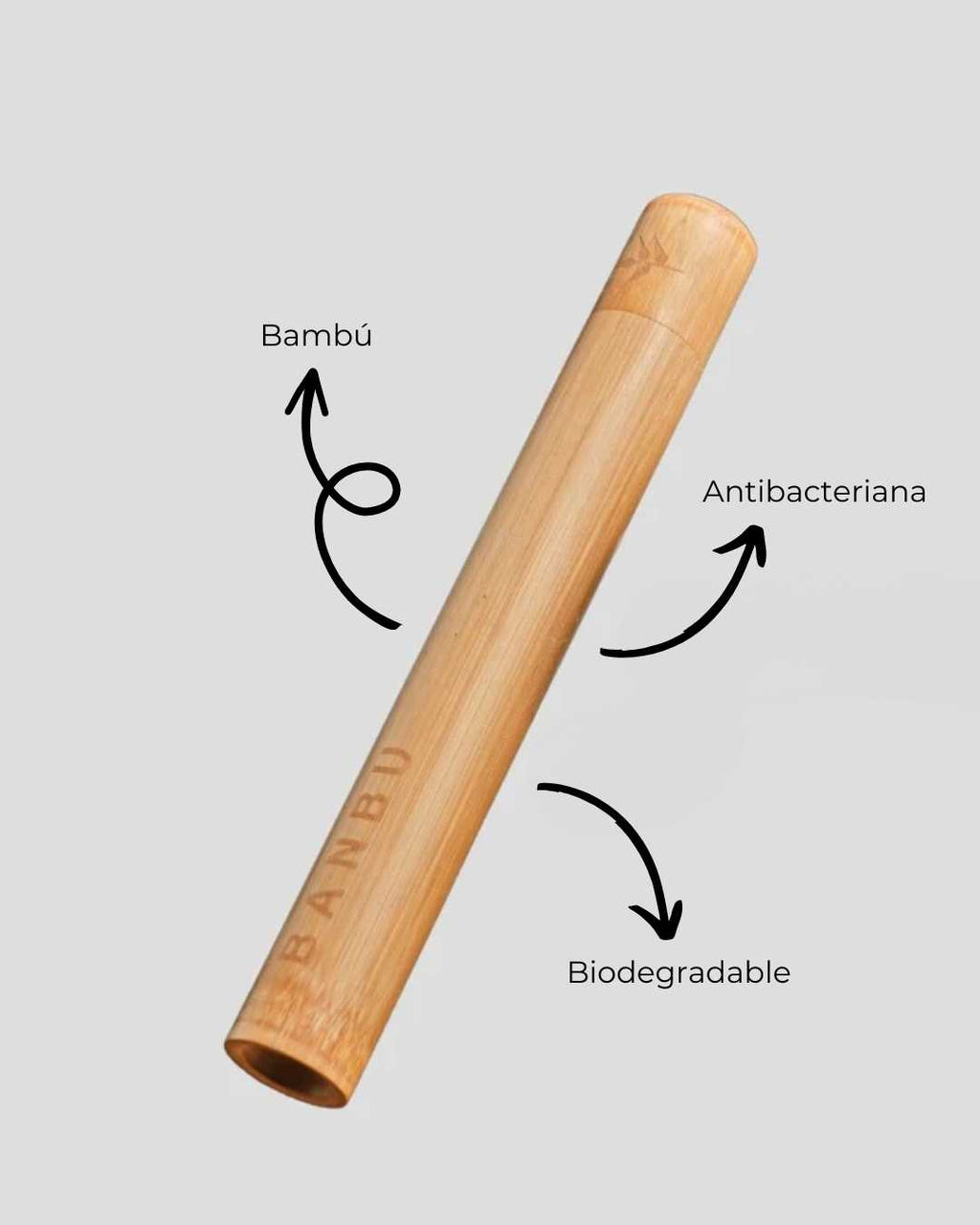 Banbu Funda de Bambú para Cepillo de Dientes - BANBU - cosmética natural