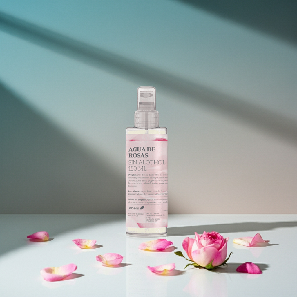 Ebers Agua de Rosas Sin Alcohol Spray 150ml