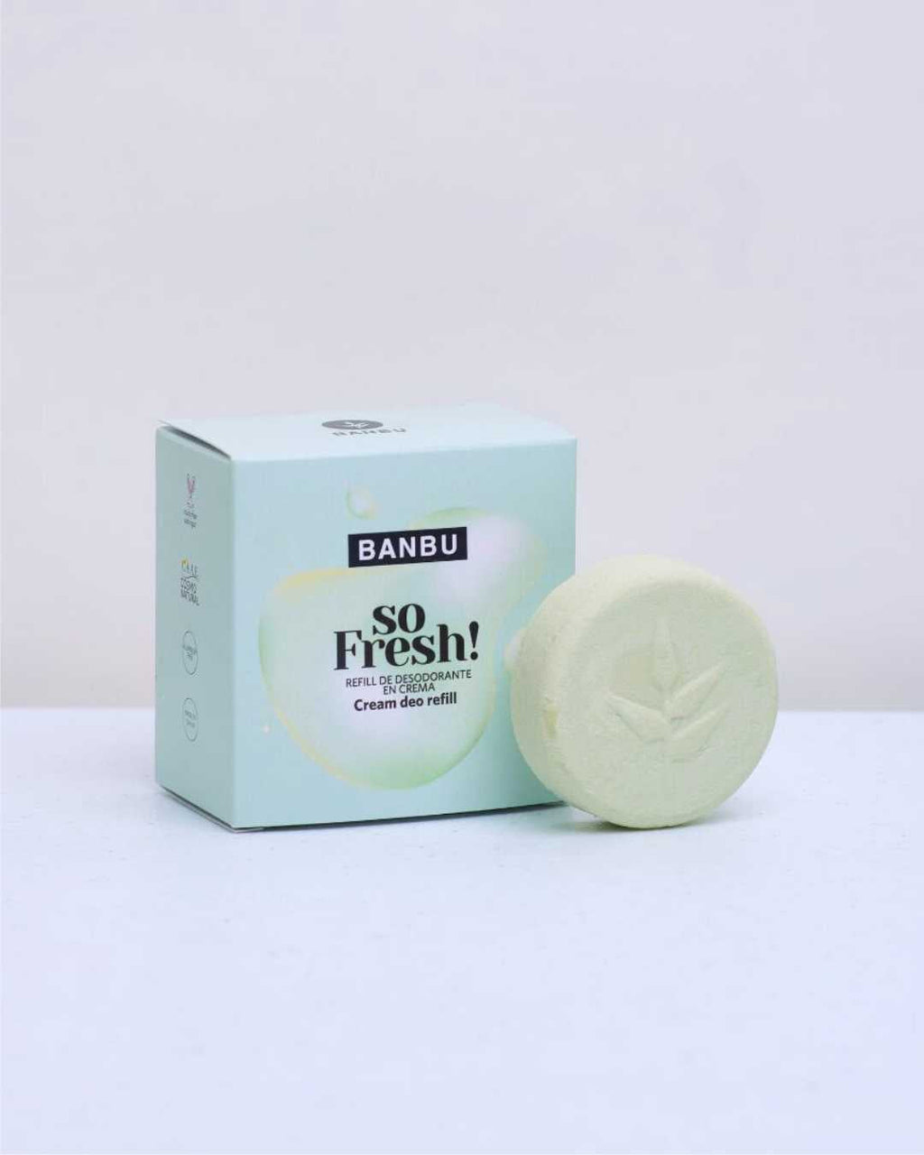 Banbu Recarga Desodorante Crema So Fresh 50ml - BANBU - cosmética natural