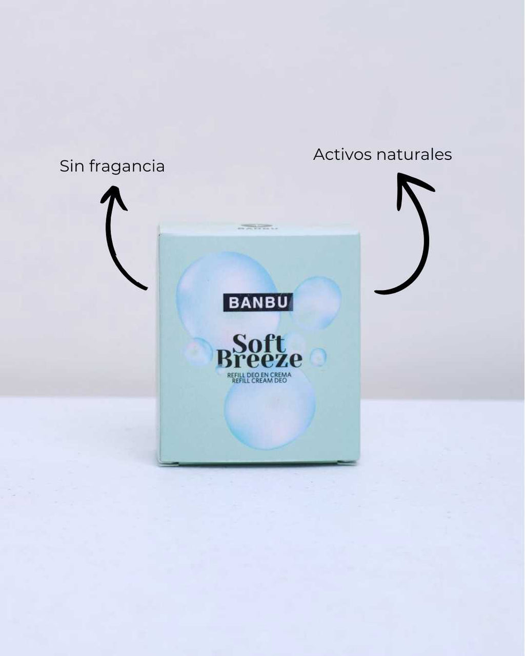 Banbu Recarga Desodorante Crema Soft Breeze 60g - BANBU - cosmética natural