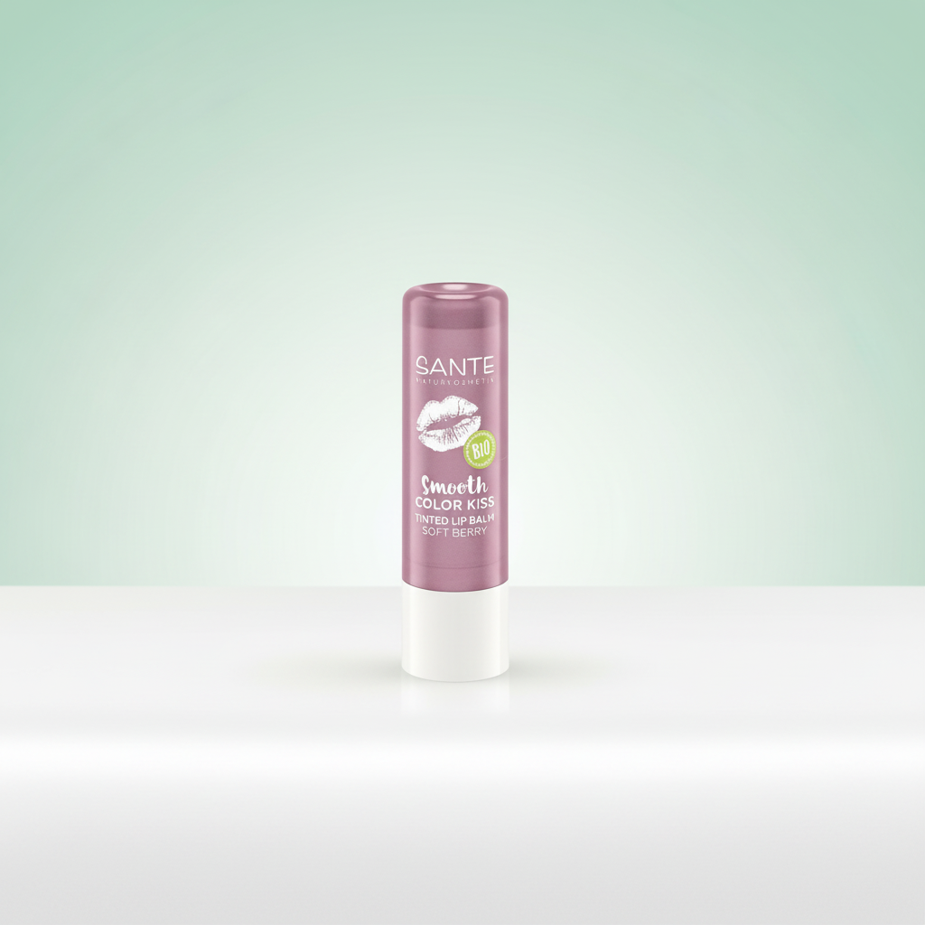 Sante Balsamo Labial Color Kiss 02 Soft Berry