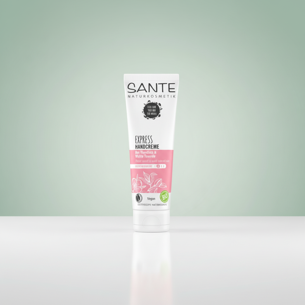 Sante Crema de Manos Expres Sensibles Almendras Bio y Arcilla Blanca 75ml