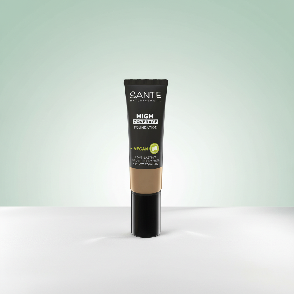 Sante Maquillaje Fluido Alta Cobertura 06 Rose Beige 25ml - SANTE - cosmética natural