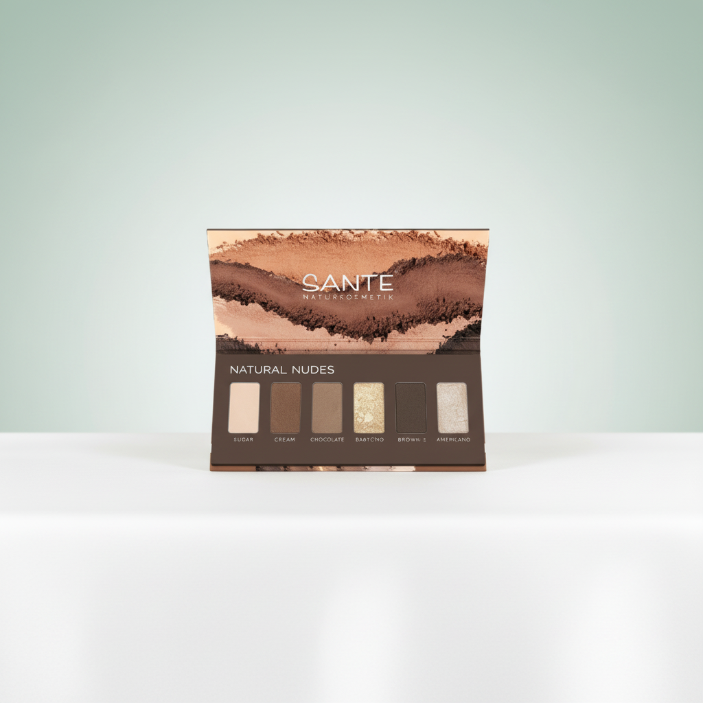 Palet Eyeshadow Sante 6 Warna Nude Alami - SANTE - kosmetik alami