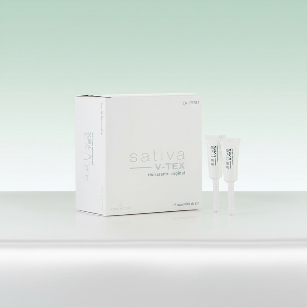Sativa V-Tex Gel Hidratante y Protector de Uso Vaginal 16ud