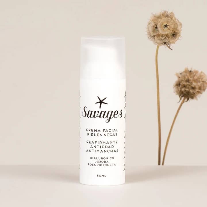 Savages Crema Facial Anti-Edad para Pieles Secas 50ml