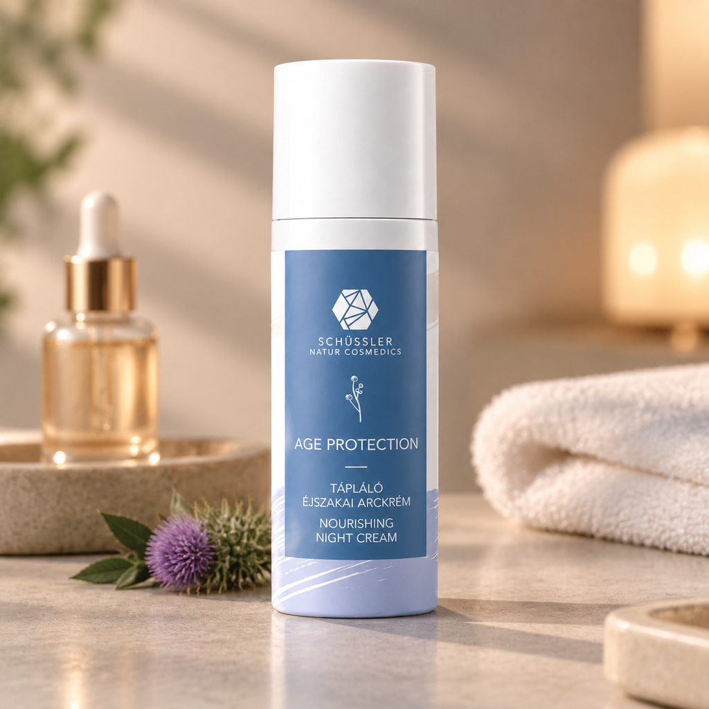 Schussler Age Protection Crema de Noche 50ml - SCHUSSLER NATUR COSMEDICS - cosmética natural