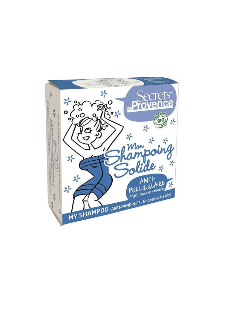 Secrets De Provence Champu Solido Anticaspa 85gr